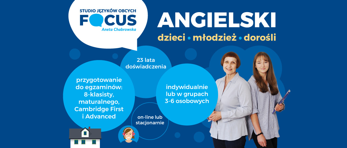 Studio Języków Obcych FOCUS - reklama 2026